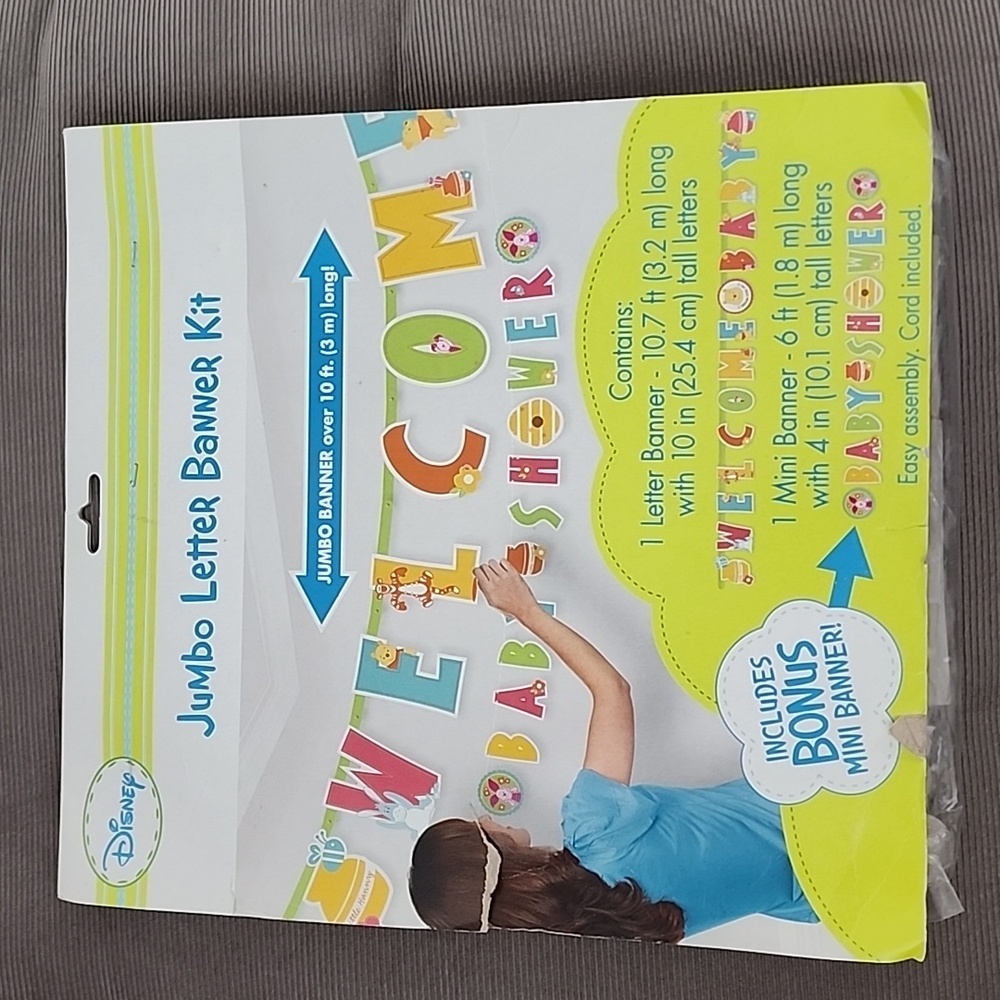 Disney | Winnie the Pooh Jumbo Letter Banner Kit